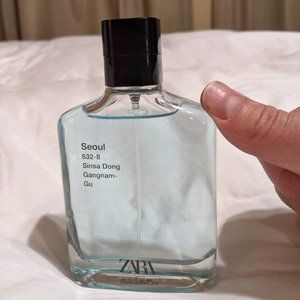 Zara Men's Cologne Seoul Full Size 100ml 3.4 fl oz New